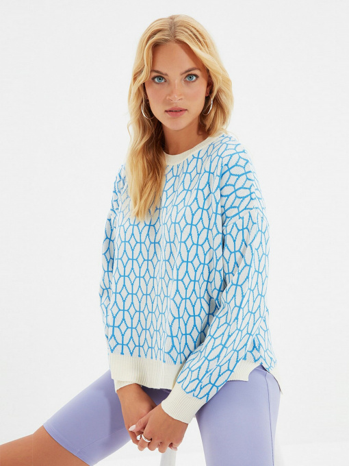 Джемпер Trendyol модель TWOAW22KZ2173/Mavi Фото