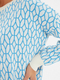 Джемпер Trendyol модель TWOAW22KZ2173/Mavi Джемпер Trendyol модель TWOAW22KZ2173/Mavi Фото