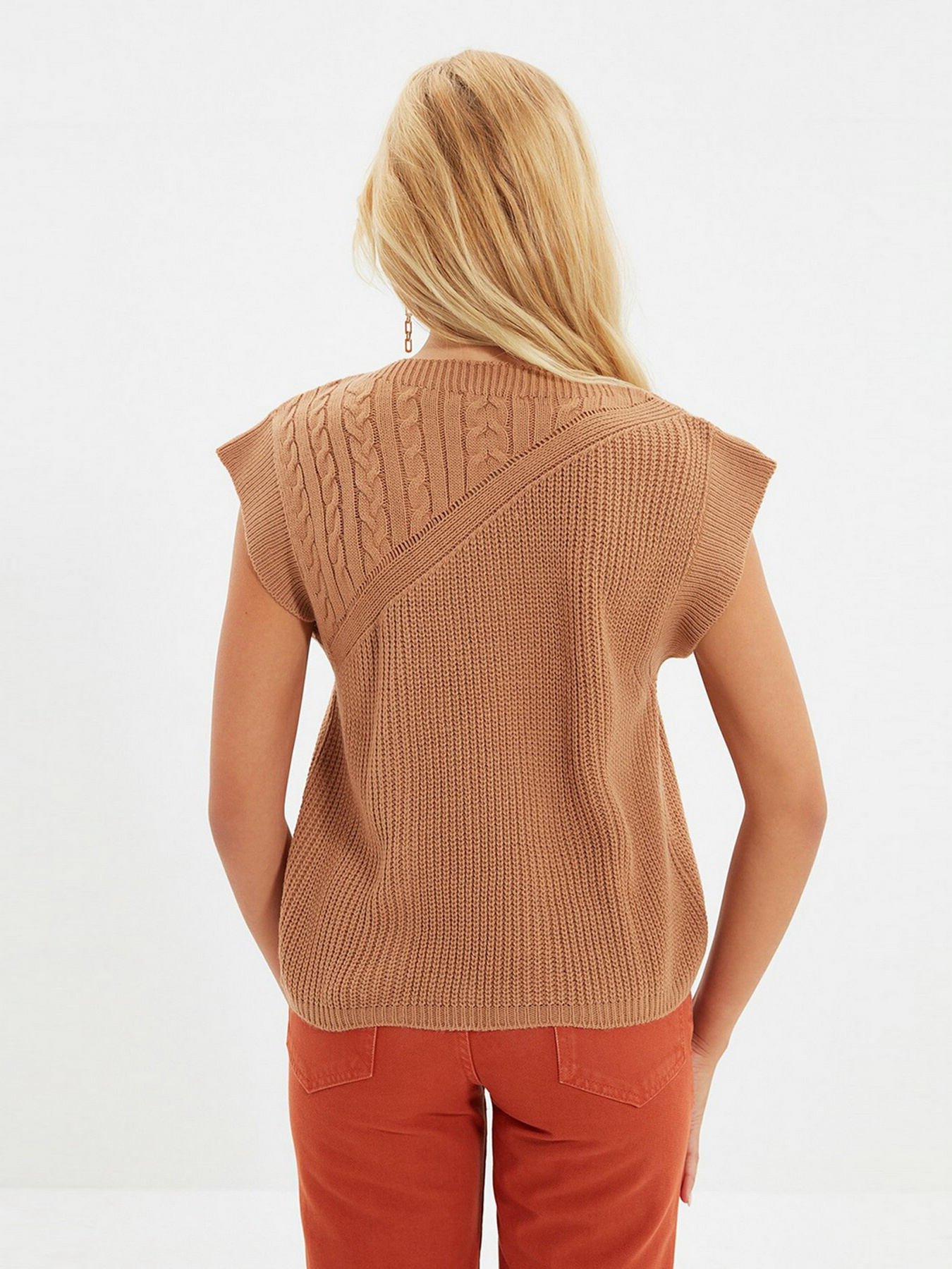 Жилет Trendyol модель TWOAW22SV0052/Camel Фото