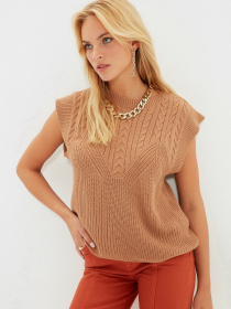 Жилет Trendyol модель TWOAW22SV0052/Camel Фото