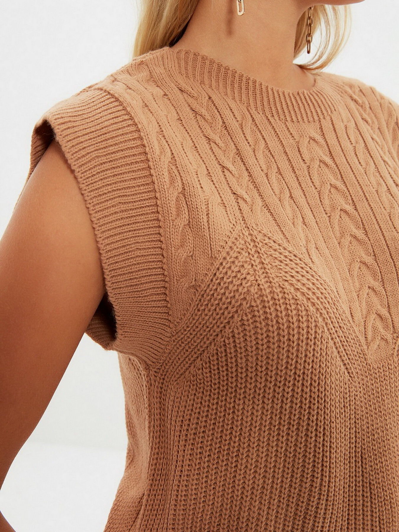 Жилет Trendyol модель TWOAW22SV0052/Camel Фото