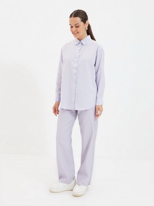 Блуза Trendyol модель TCTAW22UK0083/Lila Фото