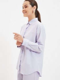 Блуза Trendyol модель TCTAW22UK0083/Lila Фото