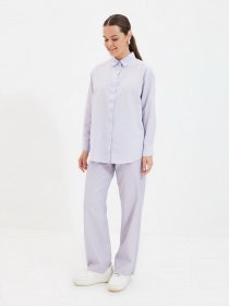 Блуза Trendyol модель TCTAW22UK0083/Lila Фото