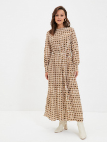 Сукня максі Trendyol модель TCTAW22EB0049/Hardal Сукня максі Trendyol модель TCTAW22EB0049/Hardal Фото