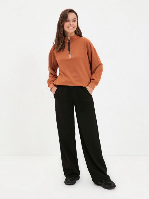 Штаны спортивные Trendyol модель TCTAW22EI0019/Siyah Фото