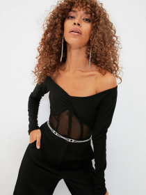 Боди Trendyol модель TPRAW22BD0086/Siyah Фото