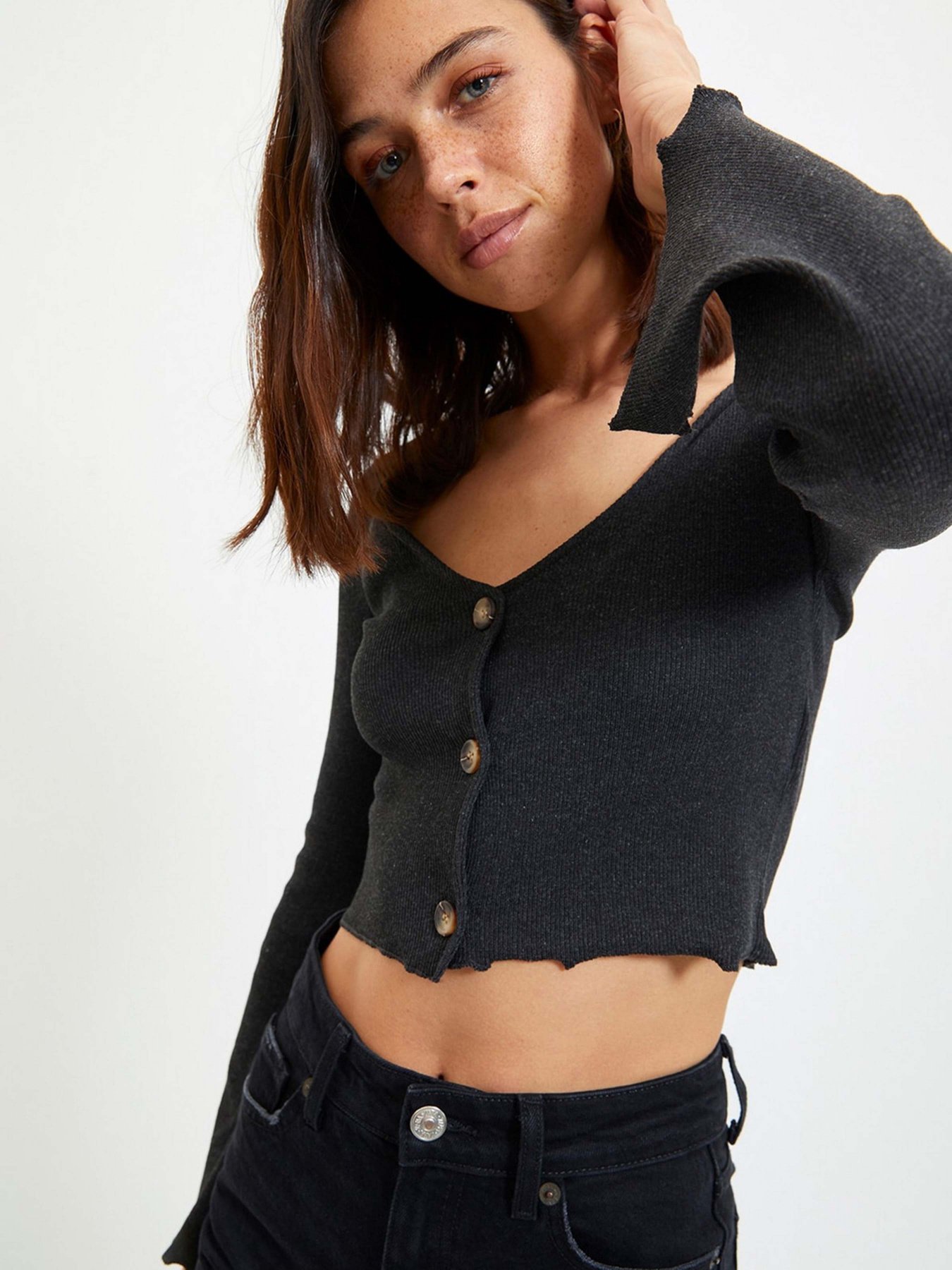 Кардиган Trendyol модель TWOAW21BZ0684/Antrasit Фото