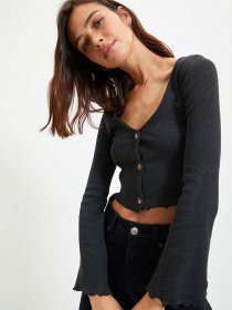 Кардиган Trendyol модель TWOAW21BZ0684/Antrasit Фото