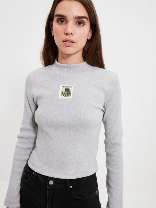 Джемпер Trendyol модель TWOAW21BZ0689/Gri Фото