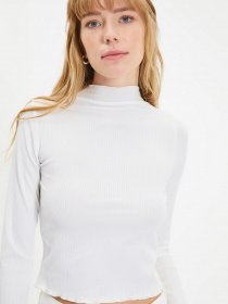 Лонгслив Trendyol модель TWOAW21BZ0905/Ekru Фото