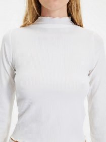 Лонгслів Trendyol модель TWOAW21BZ0905/Ekru Фото