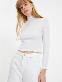 Лонгслів Trendyol модель TWOAW21BZ0905/Ekru Фото