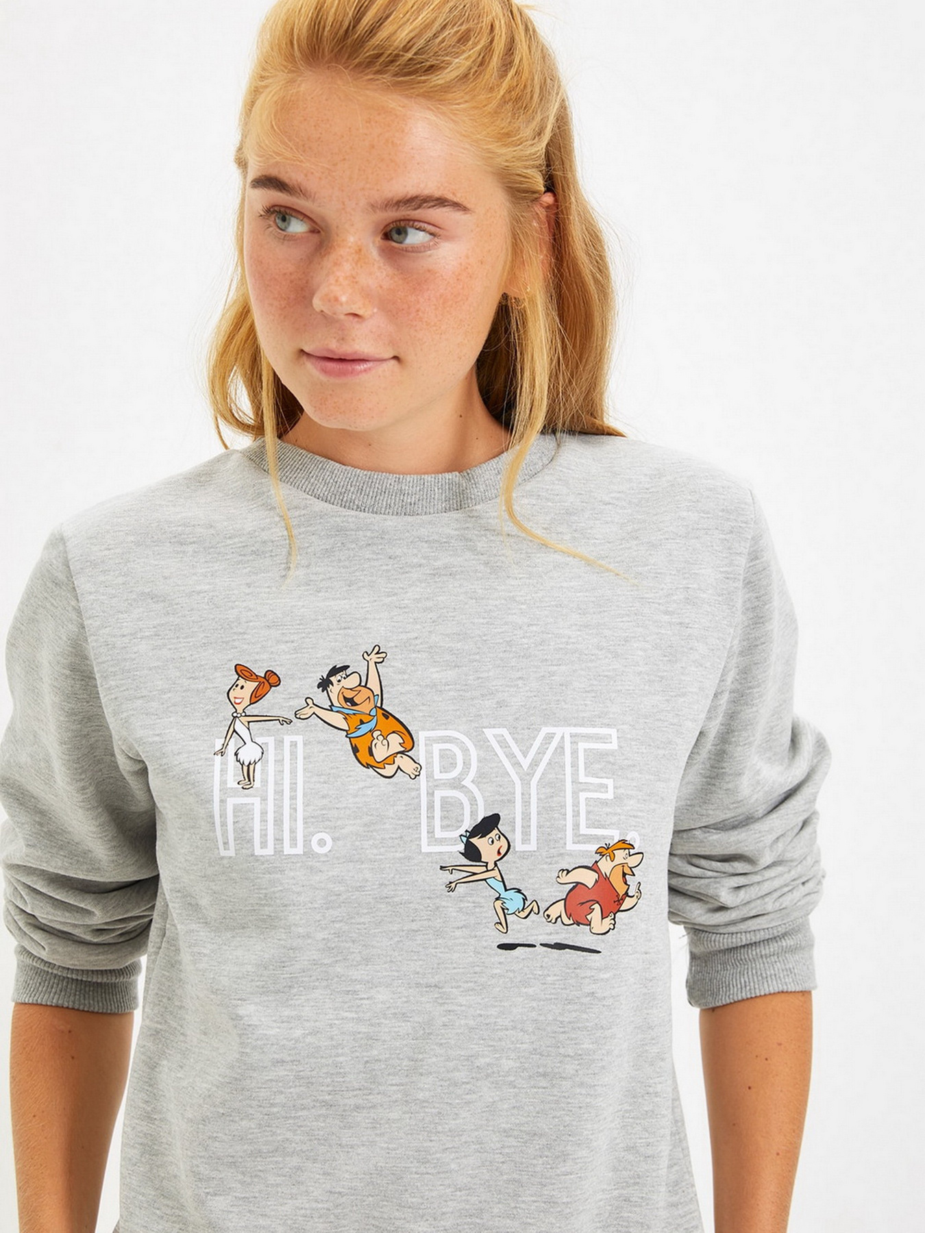 Свитшот Trendyol модель TWOAW21SW0216/Gri Фото