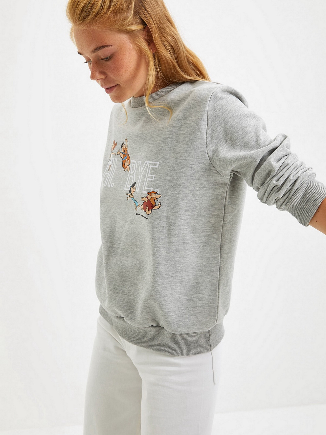 Свитшот Trendyol модель TWOAW21SW0216/Gri Фото