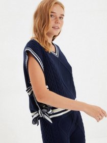 Повседневный костюм Trendyol модель TWOAW22AU0065/Lacivert Фото