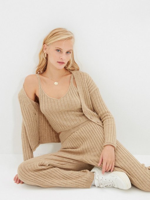 Повсякденний костюм Trendyol модель TWOAW22AU0101/Camel Фото