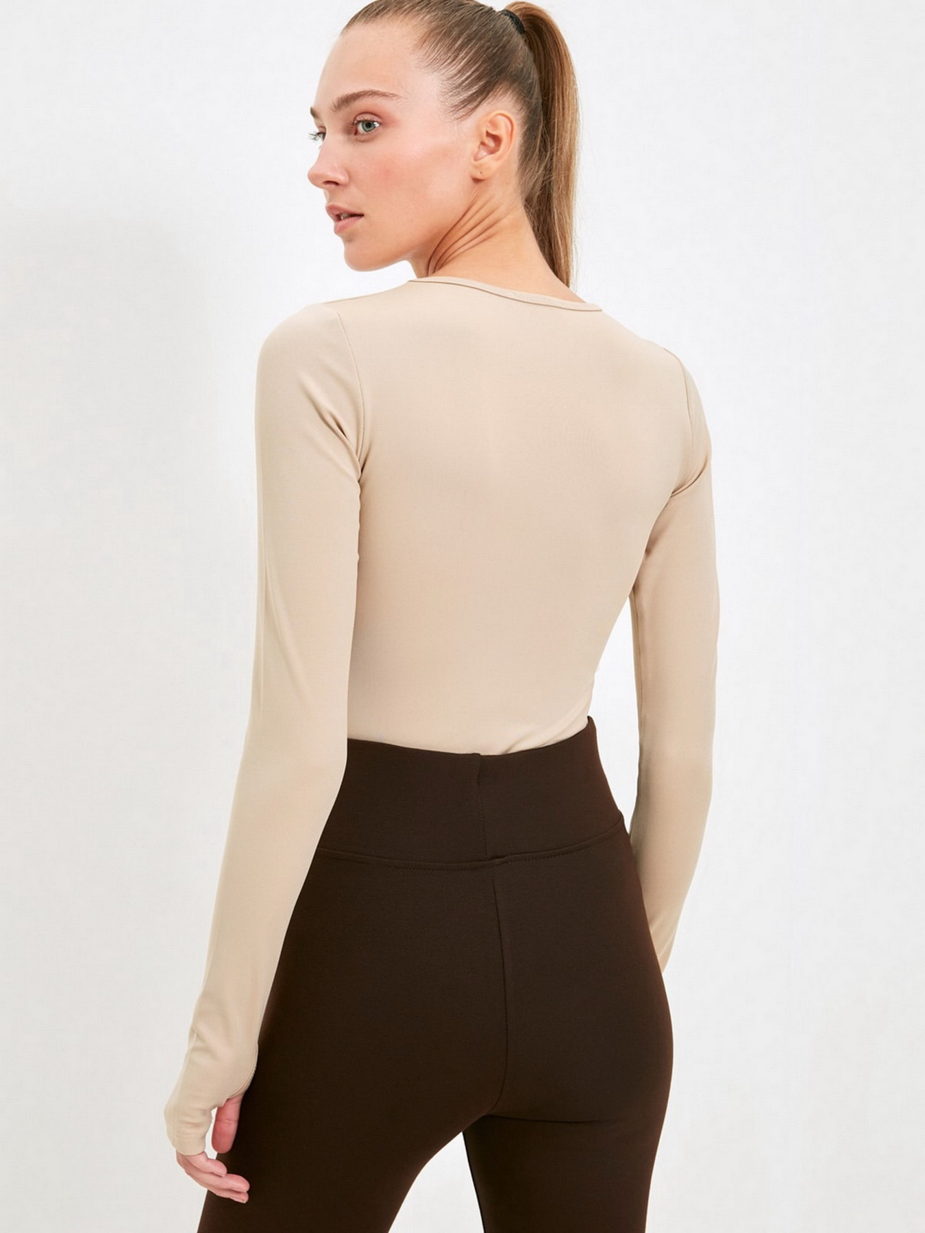 Боди Trendyol модель TWOAW22BD0027/Camel Фото