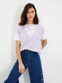 Жилет Trendyol модель TWOAW22BZ0057/Lila Фото