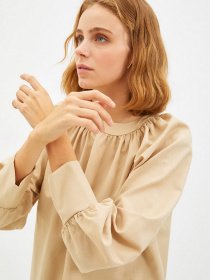 Блуза Trendyol модель TWOAW22BZ0353/Bej Фото