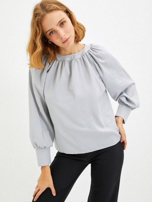 Блуза Trendyol модель TWOAW22BZ0353/Gri Фото