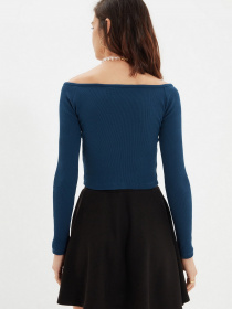 Топ Trendyol модель TWOAW22BZ0533/Indigo Фото