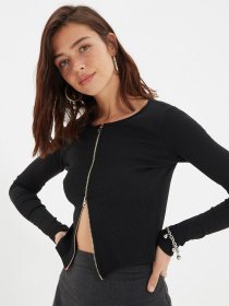 Кардиган Trendyol модель TWOAW22BZ0598/Siyah Фото