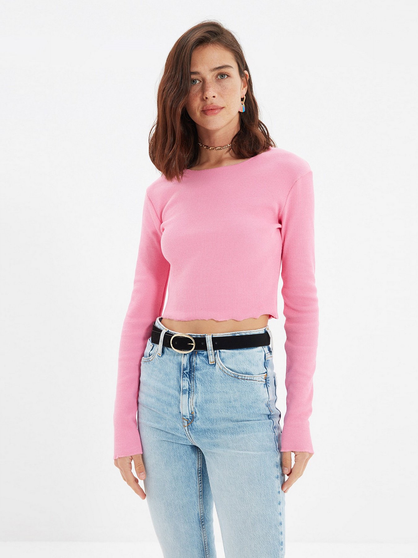 Джемпер Trendyol модель TWOAW22BZ0682/Pembe Фото