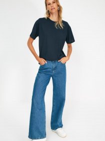 Футболки і поло Trendyol модель TWOSS21TS3869/Lacivert Фото