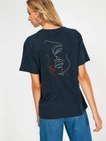 Футболки і поло Trendyol модель TWOSS21TS3869/Lacivert Фото