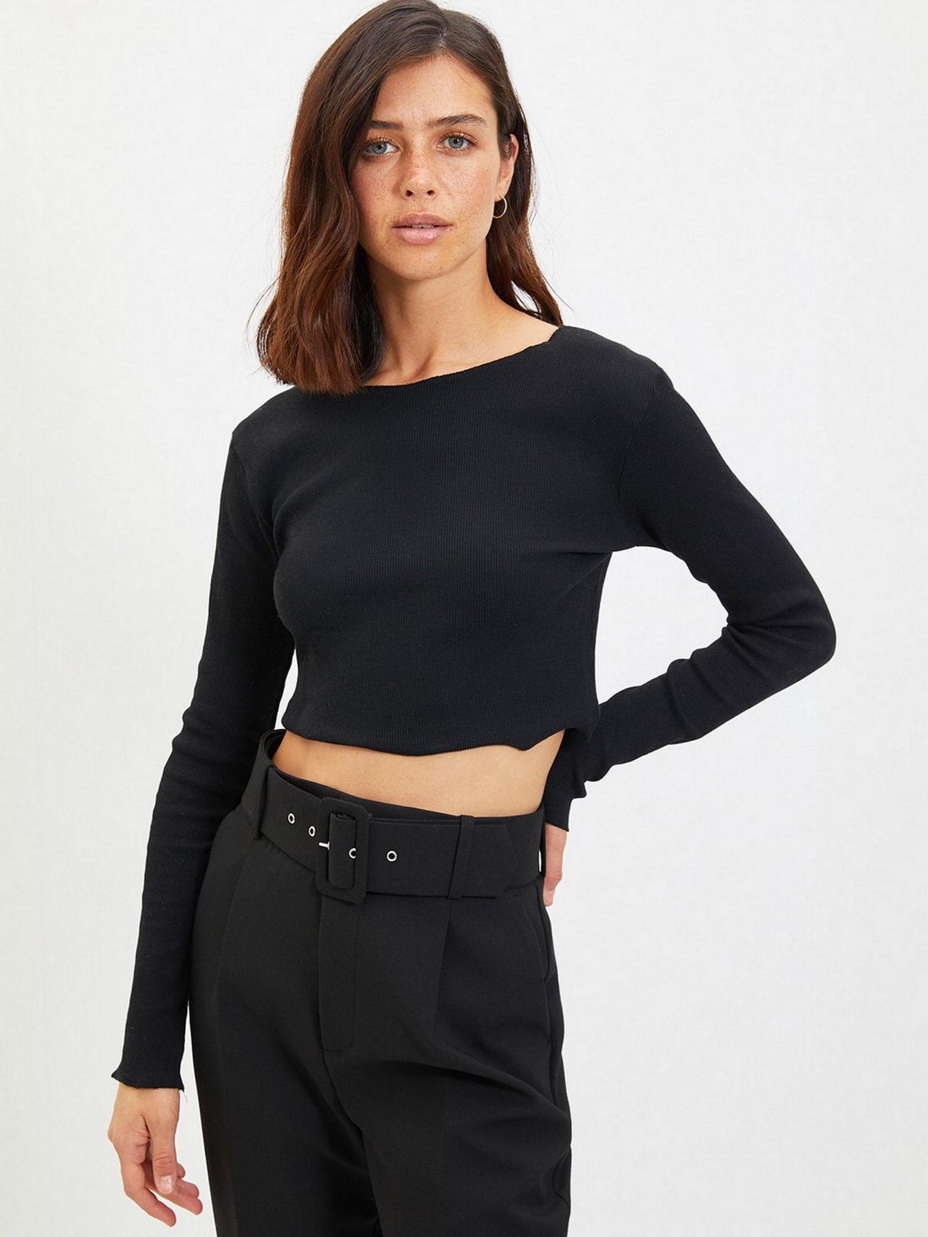 Джемпер Trendyol модель TWOAW22BZ0682/Siyah Фото