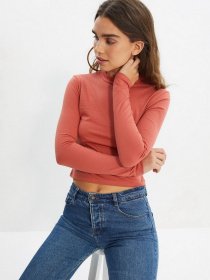 Водолазка Trendyol модель TWOAW22BZ0684/Kiremit Фото