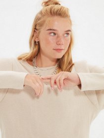 Джемпер Trendyol модель TWOAW22BZ0839/Bej Фото