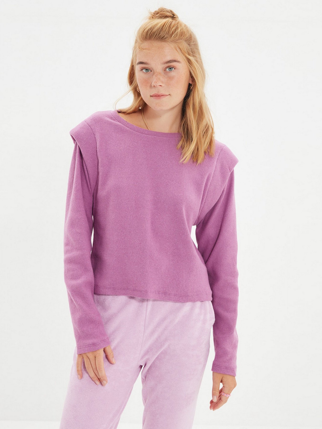 Джемпер Trendyol модель TWOAW22BZ0839/Mor Фото