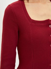 Кардиган Trendyol модель TWOAW22BZ0855/Bordo Фото