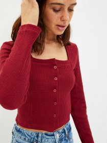 Кардиган Trendyol модель TWOAW22BZ0855/Bordo Фото