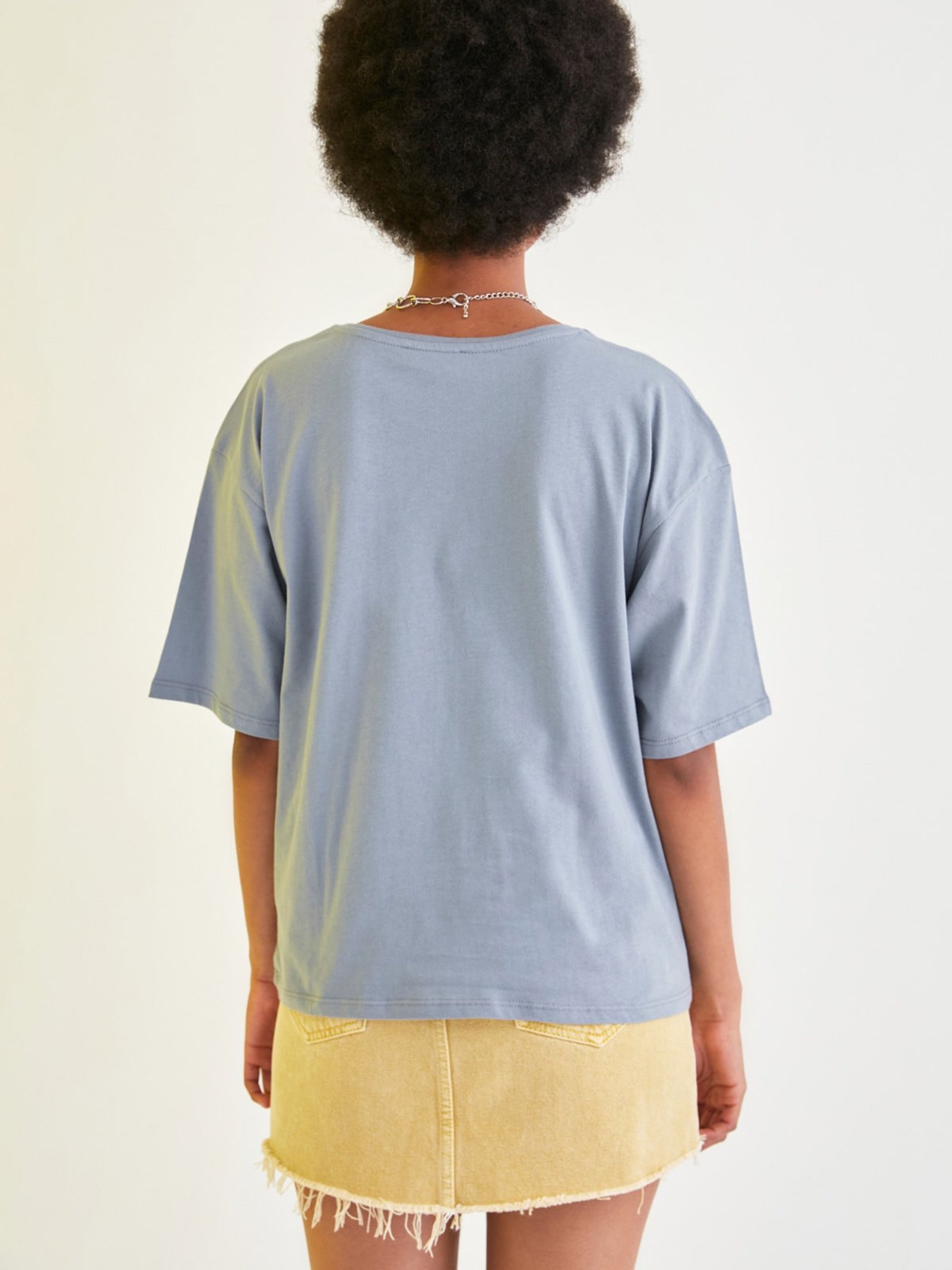 Футболка Trendyol модель TWOSS21TS1265/Gri Фото