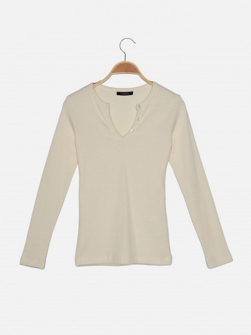 Джемпер Trendyol модель TWOAW22BZ0937/Ekru Фото