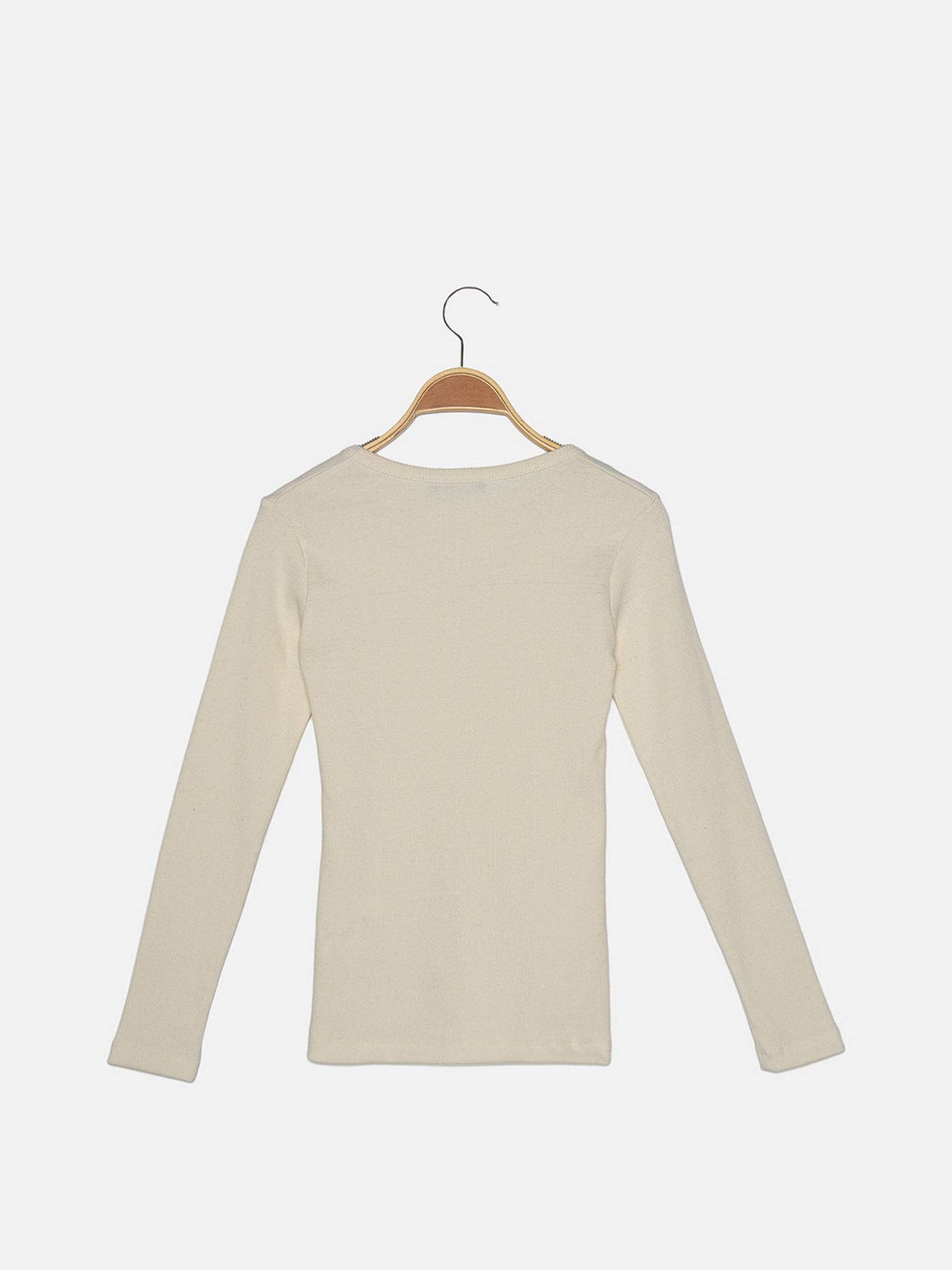 Джемпер Trendyol модель TWOAW22BZ0937/Ekru Джемпер Trendyol модель TWOAW22BZ0937/Ekru Фото