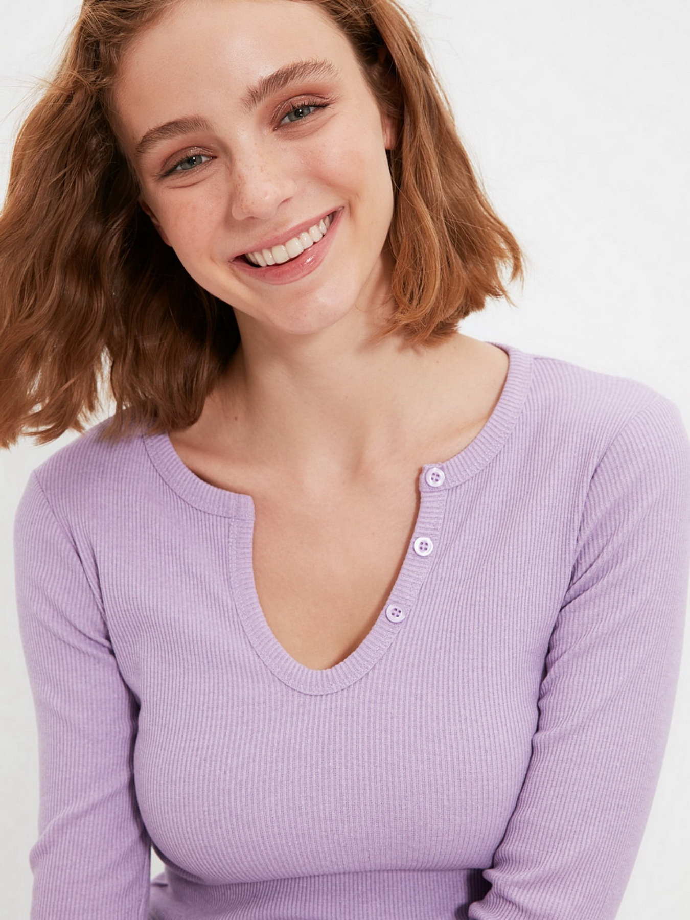 Джемпер Trendyol модель TWOAW22BZ0937/Lila Фото