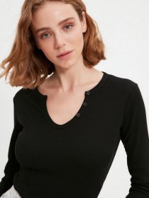 Джемпер Trendyol модель TWOAW22BZ0937/Siyah Фото