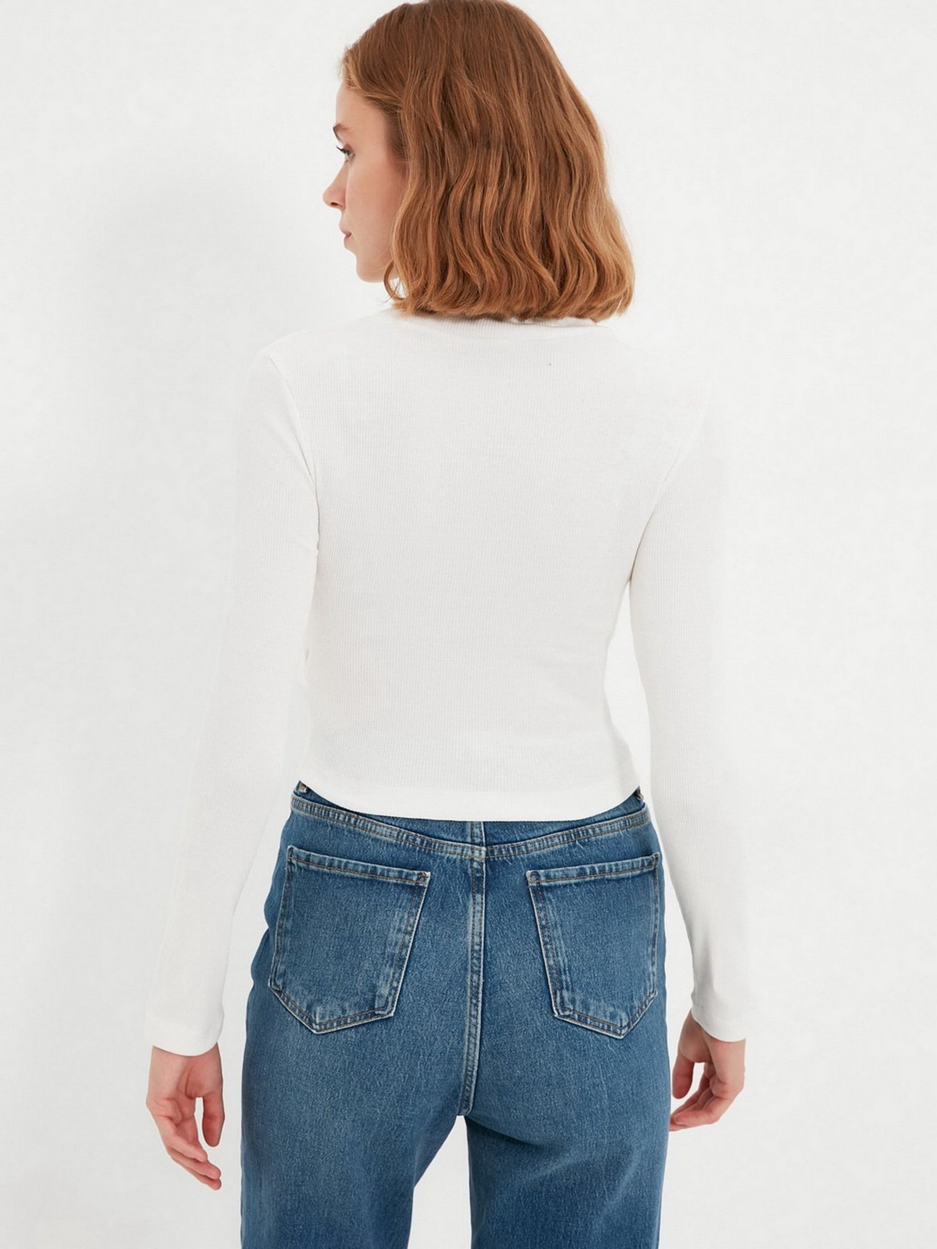 Джемпер Trendyol модель TWOAW22BZ0982/Ekru Фото