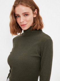 Водолазка Trendyol модель TWOAW22BZ0983/Haki Фото