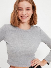 Джемпер Trendyol модель TWOAW22BZ0984/Gri Фото