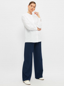 Брюки палаццо Trendyol модель TCTSS21PL0673/Lacivert Фото