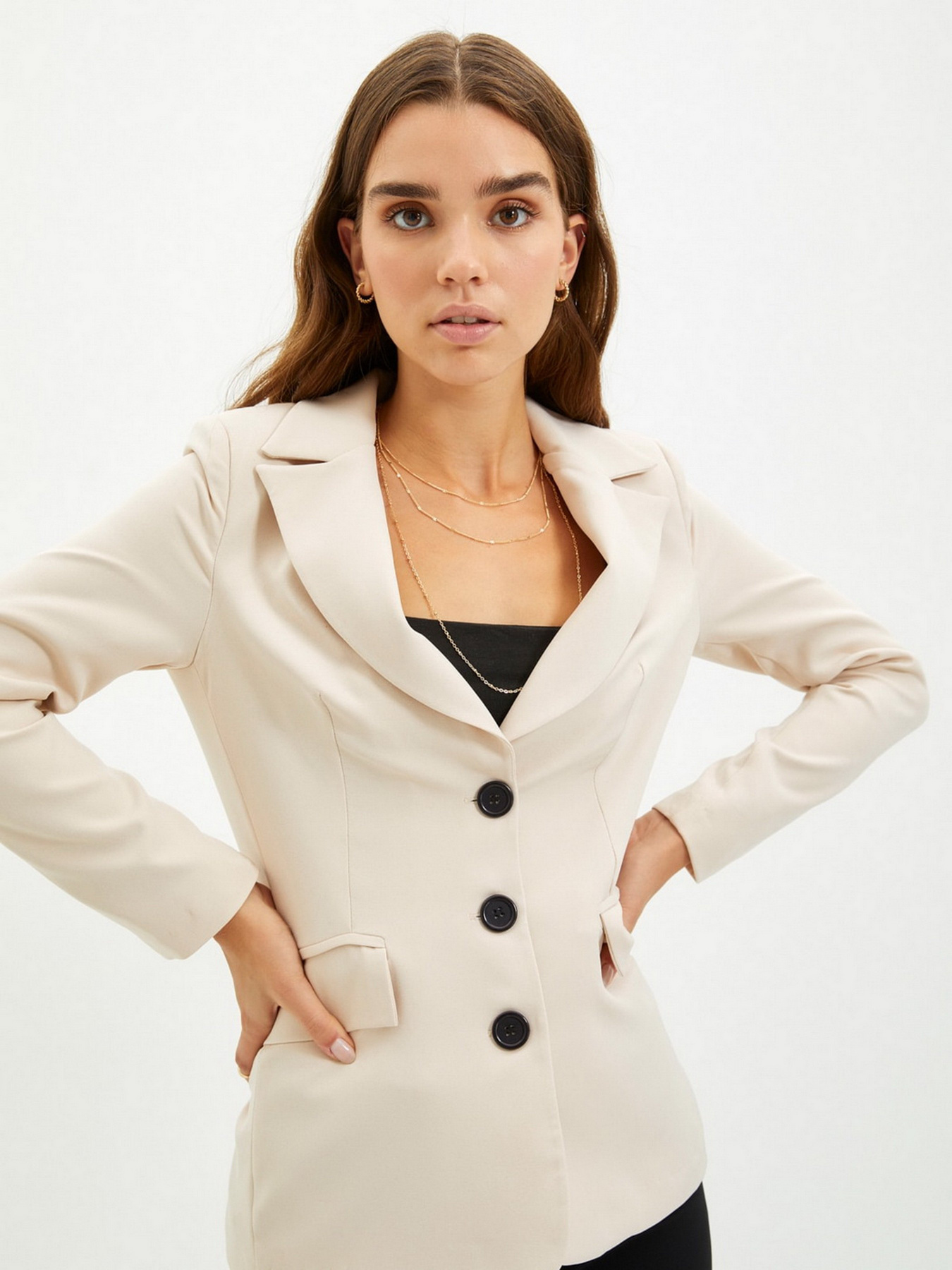 Жакет Trendyol модель TWOAW22CE0168/Vizon Фото