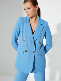 Пиджак Trendyol модель TWOAW22CE0192/Mavi Фото