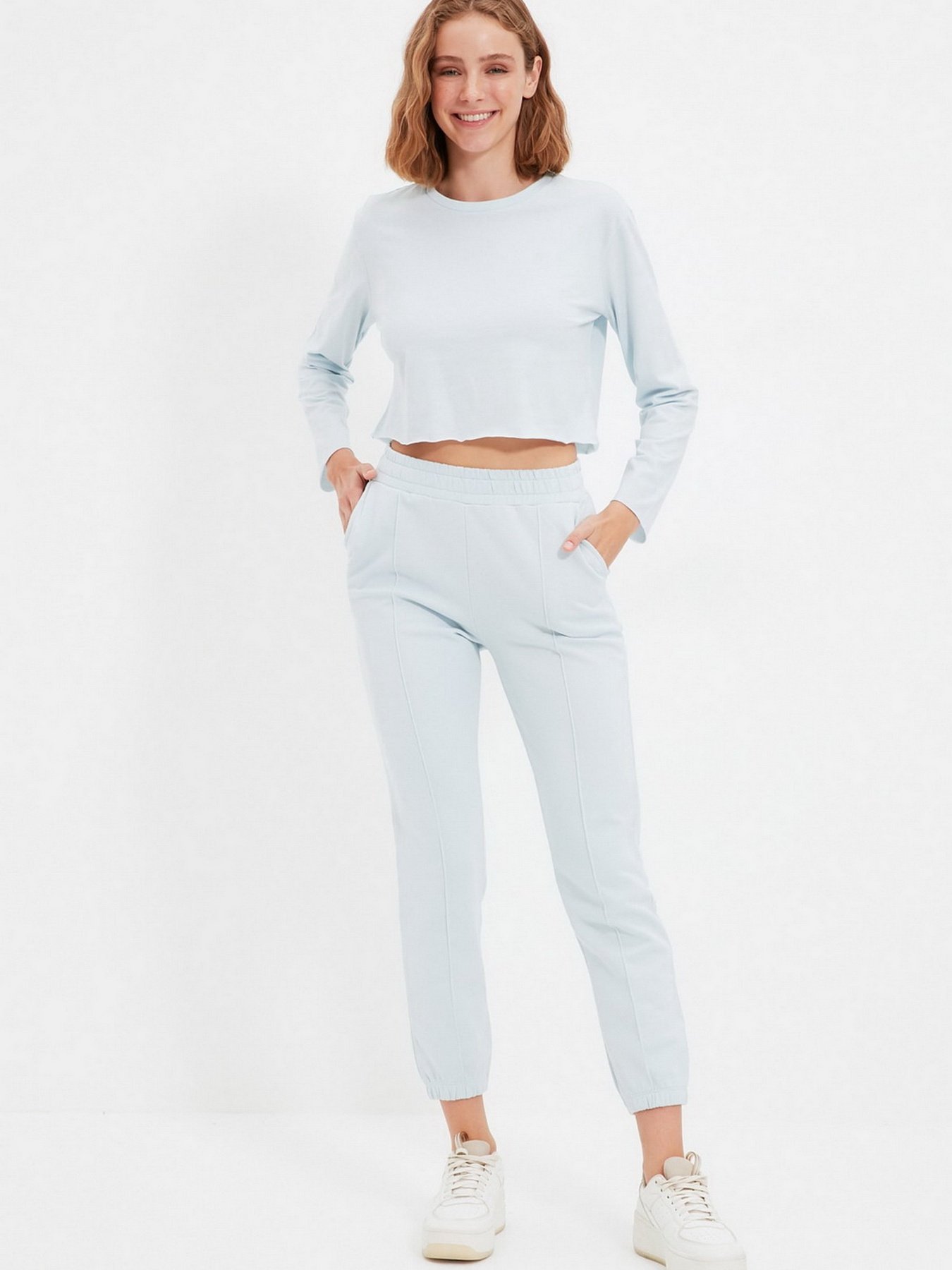 Спортивні штани Trendyol модель TWOAW22EA0167/Acik Mavi Фото