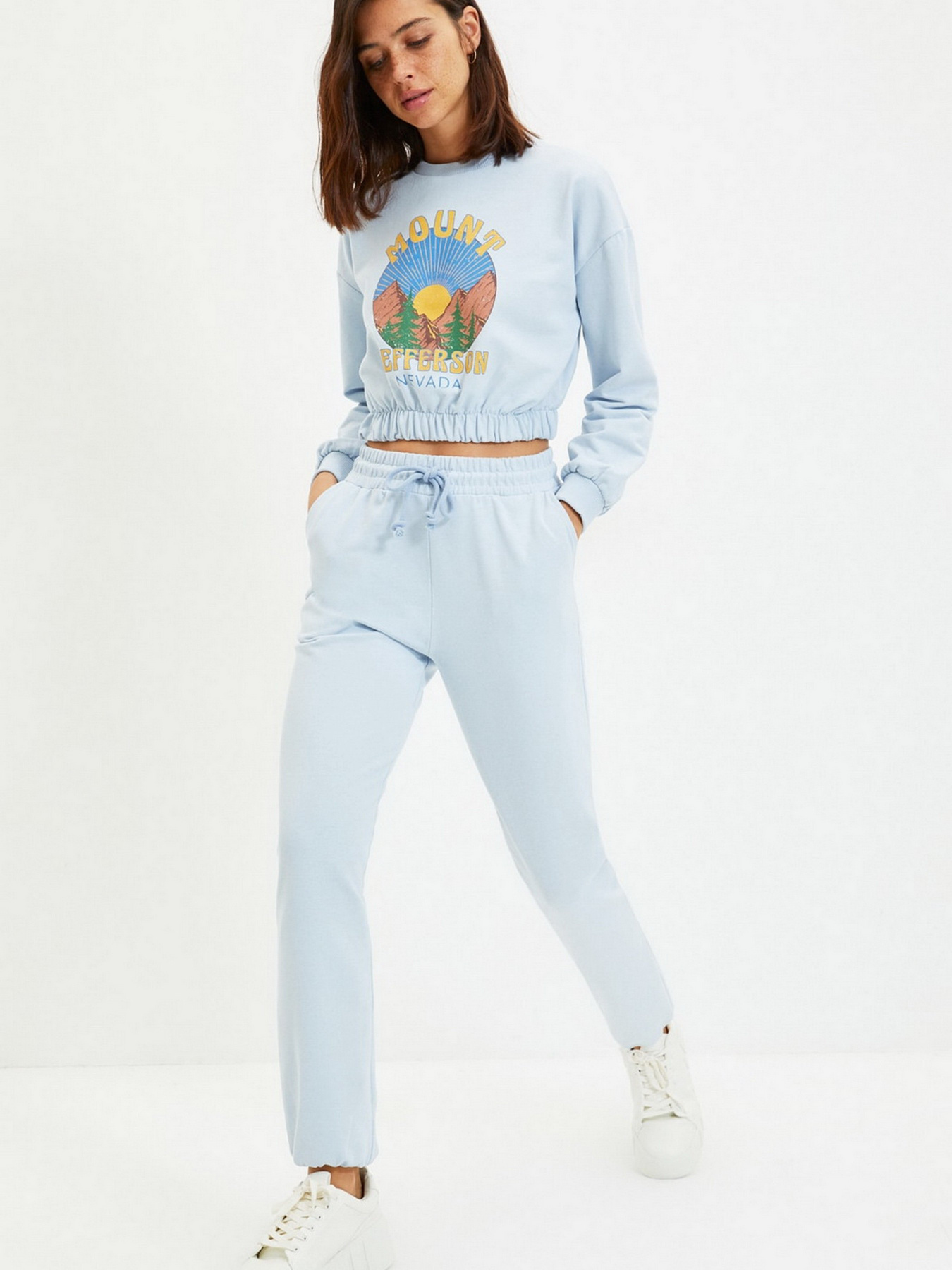 Штаны спортивные Trendyol модель TWOAW22EA0185/Acik Mavi Фото