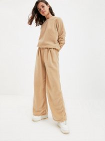 Штаны спортивные Trendyol модель TWOAW22EA0245/Bej Фото